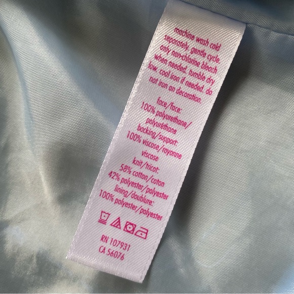 Justice Faux Leather Jacket - Picture 10 of 11